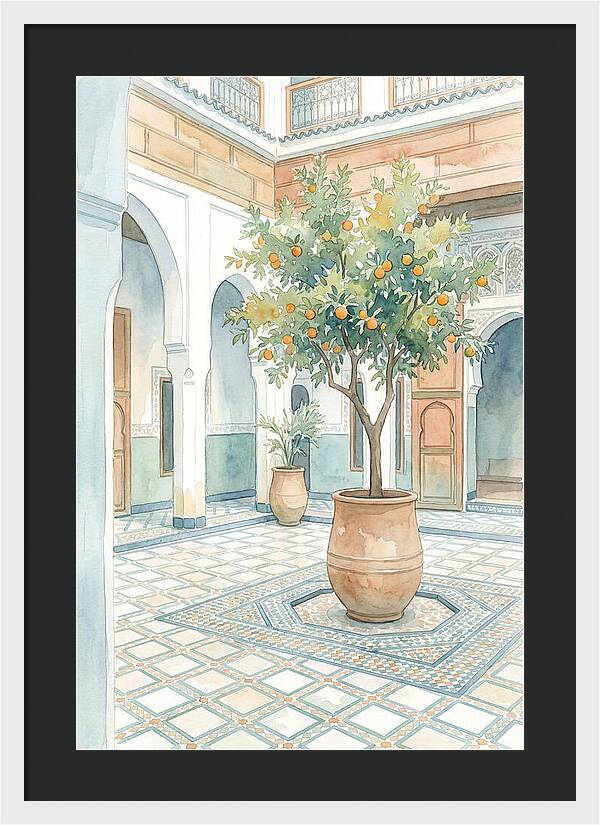 Riad Courtyard Serenity