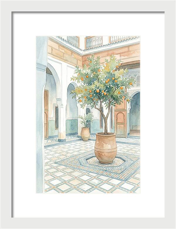 Riad Courtyard Serenity