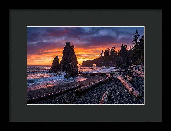 Rialto Beach Sunset Serenity