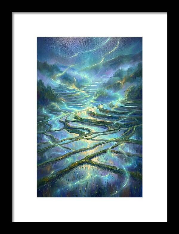 Rice Paddy Landscape