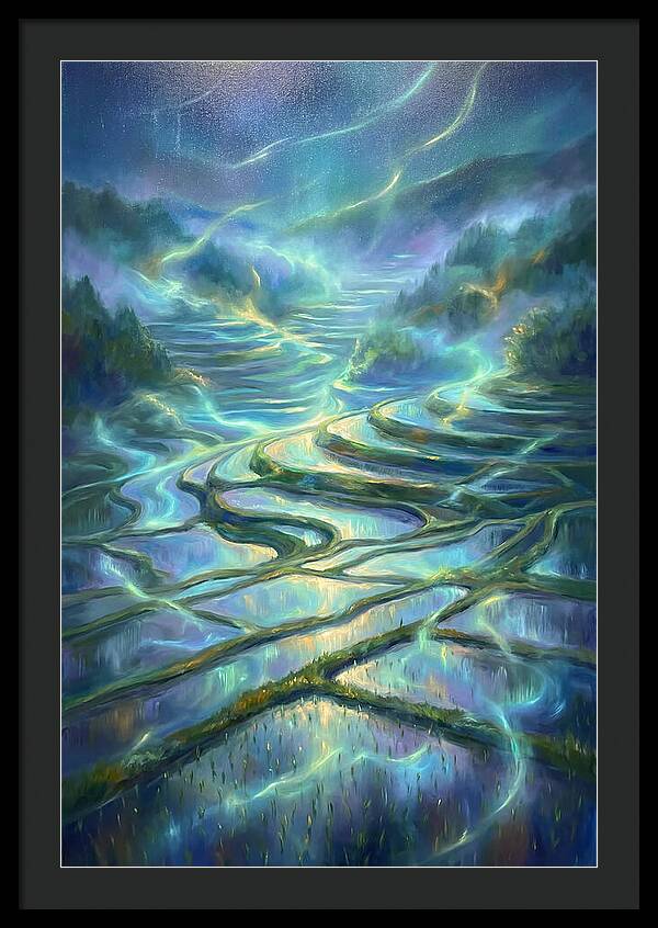 Rice Paddy Landscape