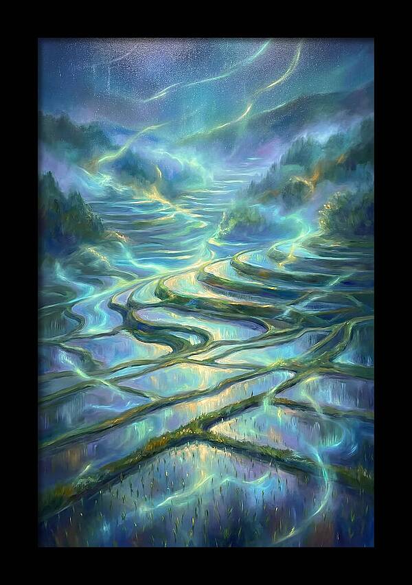 Rice Paddy Landscape