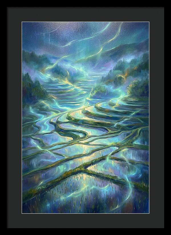 Rice Paddy Landscape