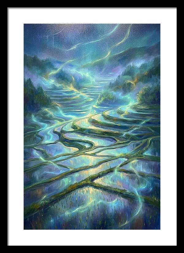 Rice Paddy Landscape