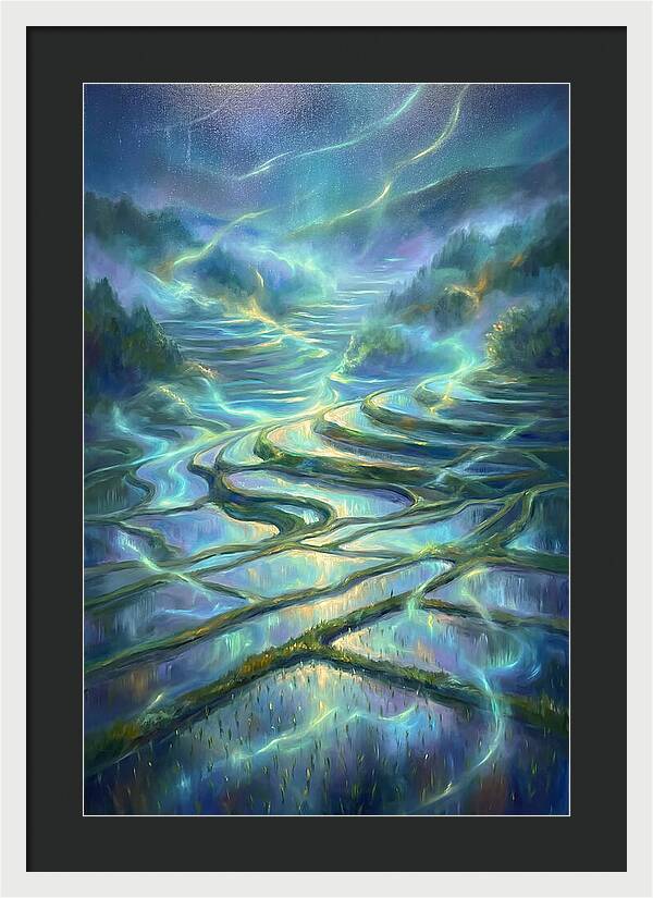 Rice Paddy Landscape