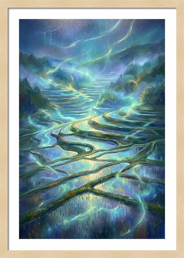 Rice Paddy Landscape