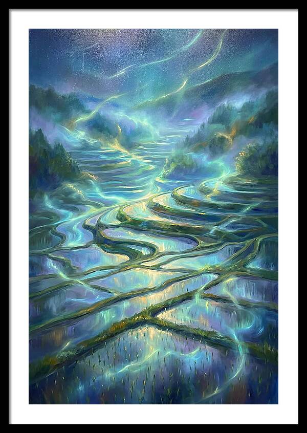 Rice Paddy Landscape