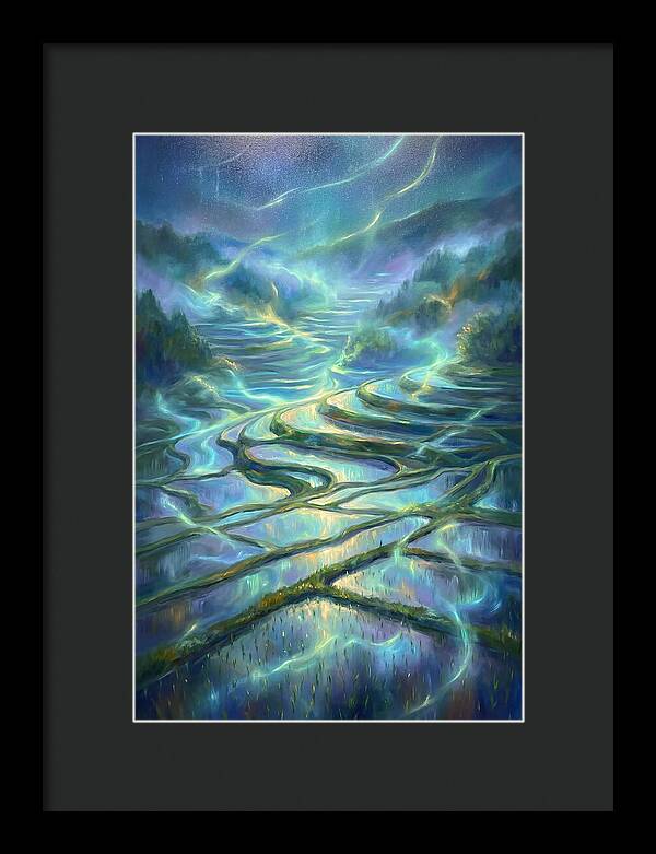 Rice Paddy Landscape