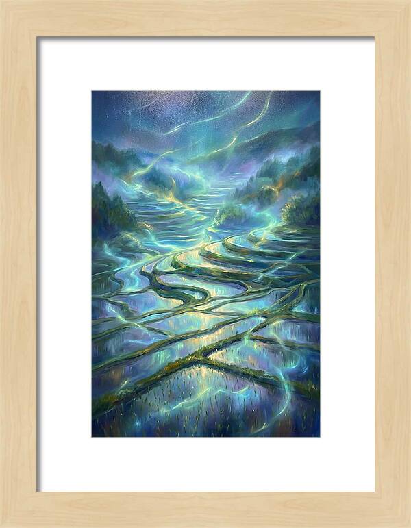 Rice Paddy Landscape