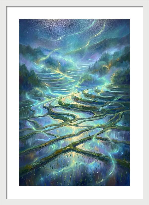 Rice Paddy Landscape