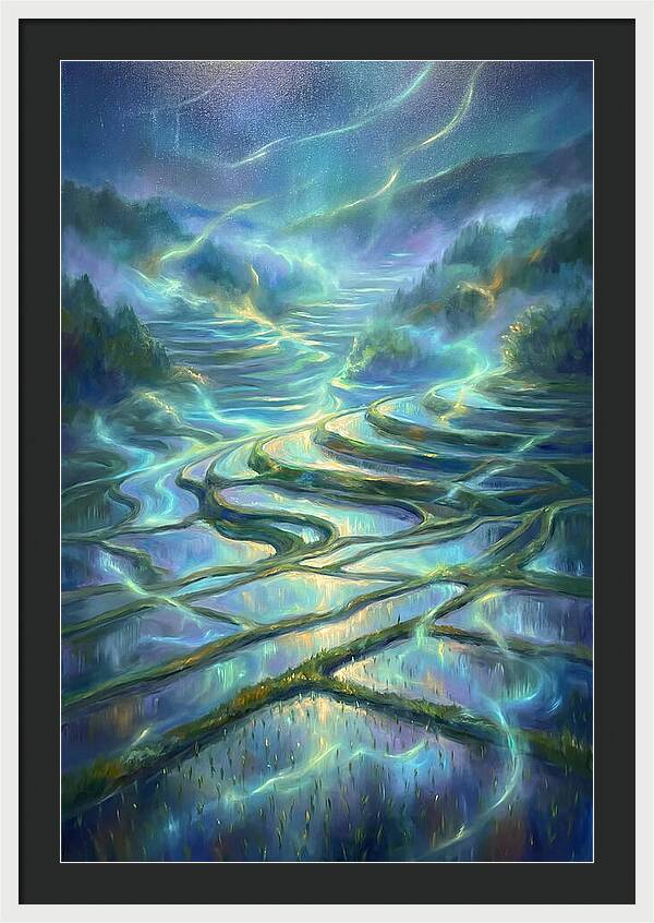 Rice Paddy Landscape