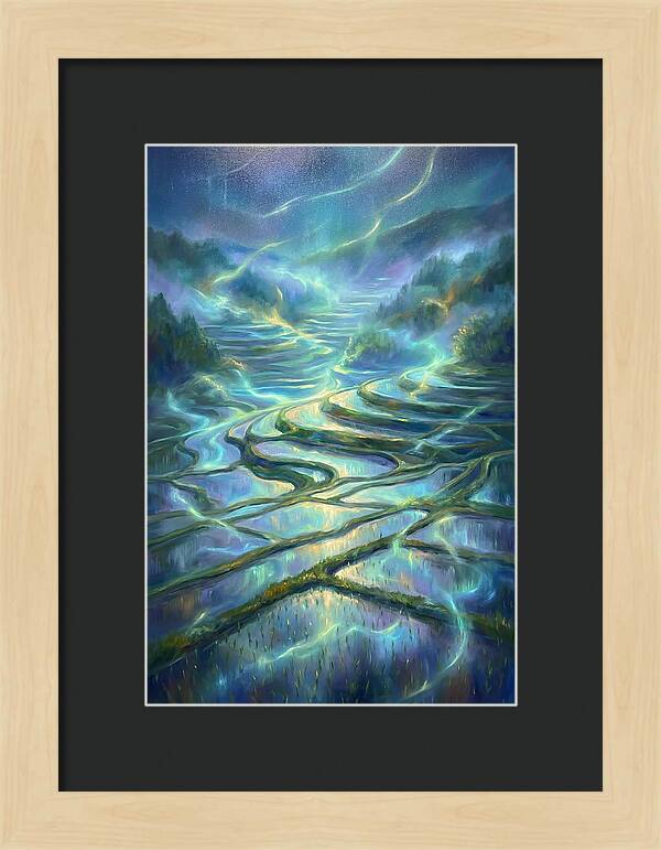 Rice Paddy Landscape