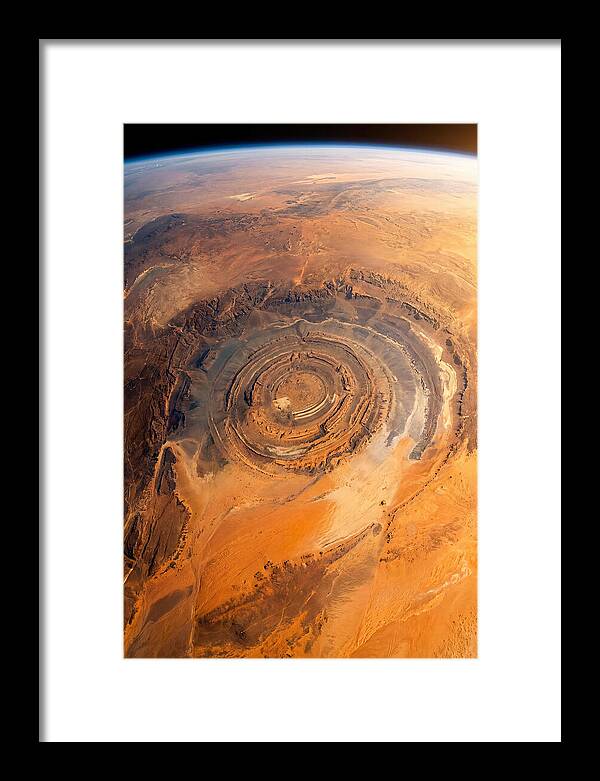 Richat Structure From Above