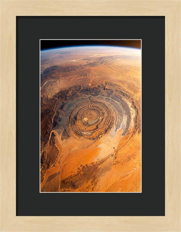 Richat Structure From Above