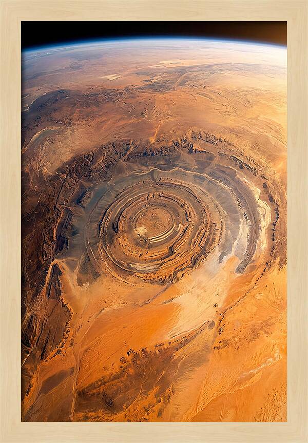 Richat Structure From Above