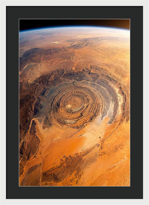 Richat Structure From Above