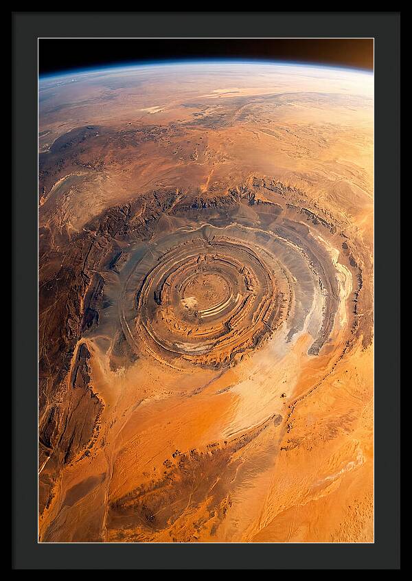 Richat Structure From Above