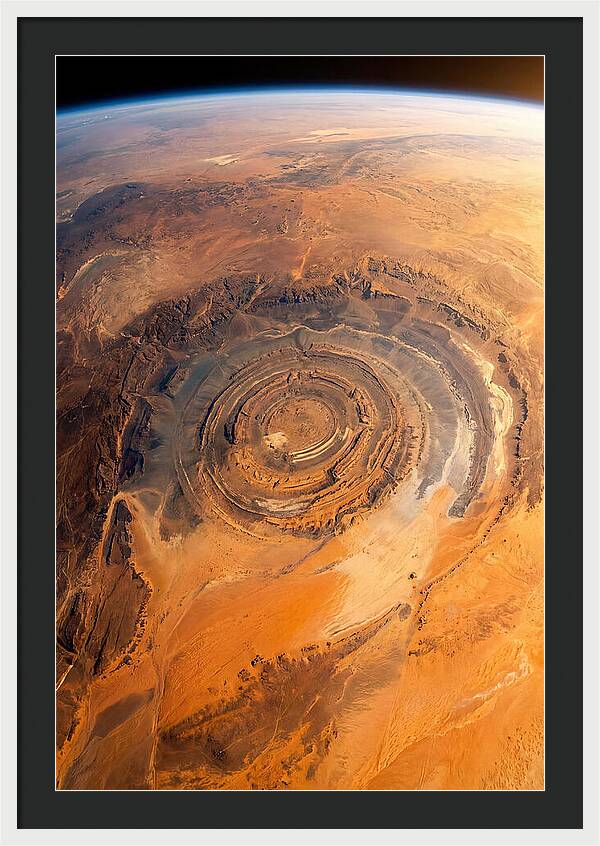 Richat Structure From Above