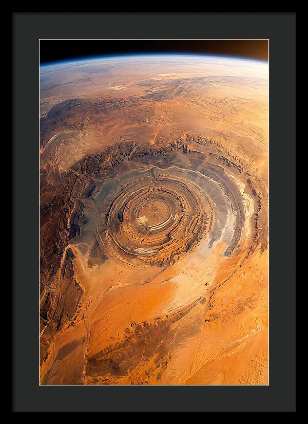Richat Structure From Above