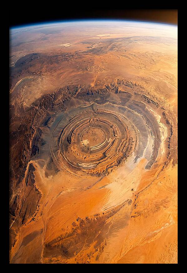 Richat Structure From Above
