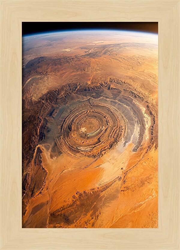 Richat Structure From Above