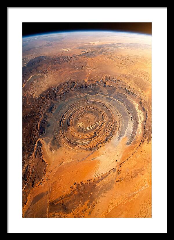 Richat Structure From Above