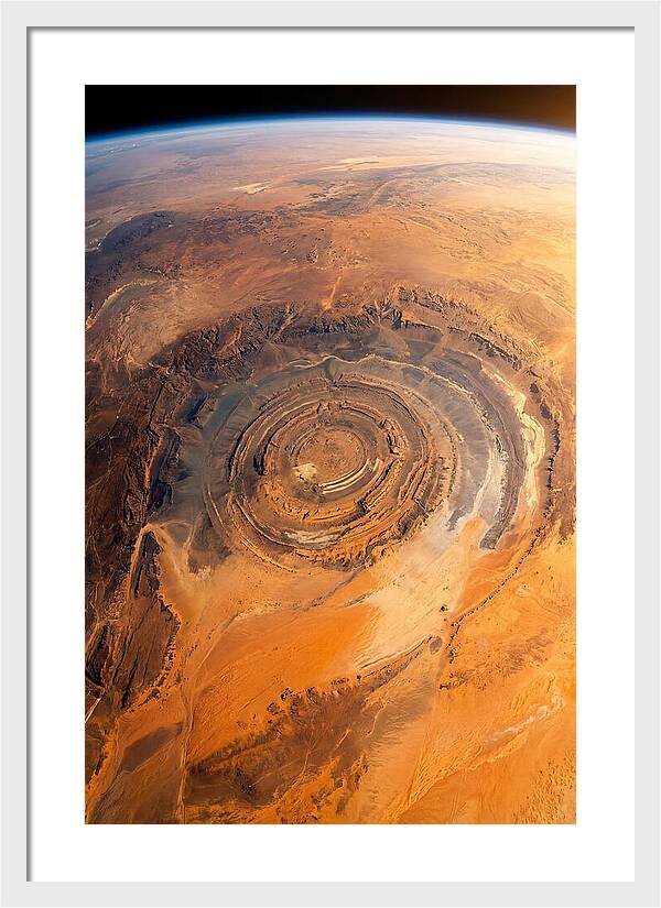 Richat Structure From Above