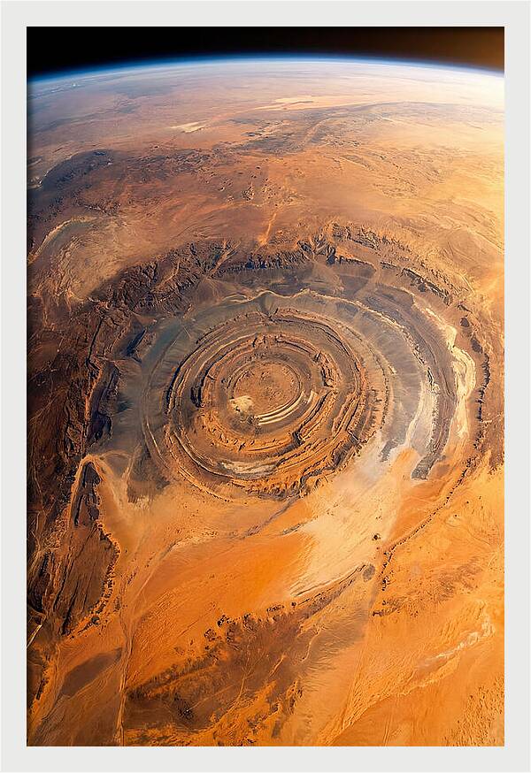 Richat Structure From Above