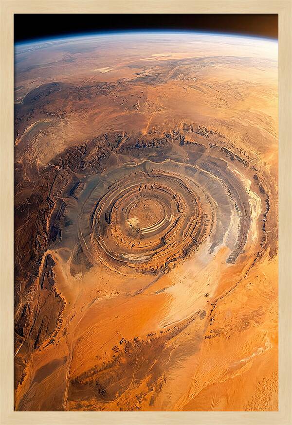 Richat Structure From Above