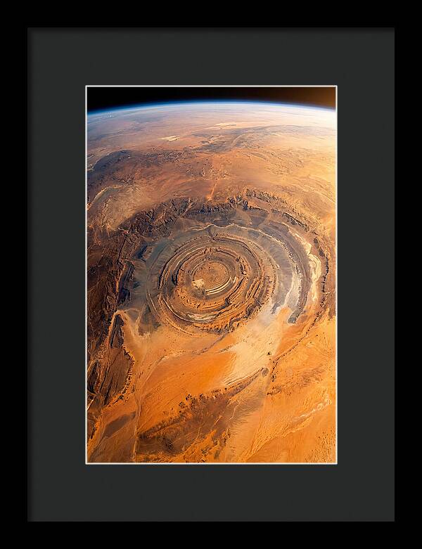 Richat Structure From Above