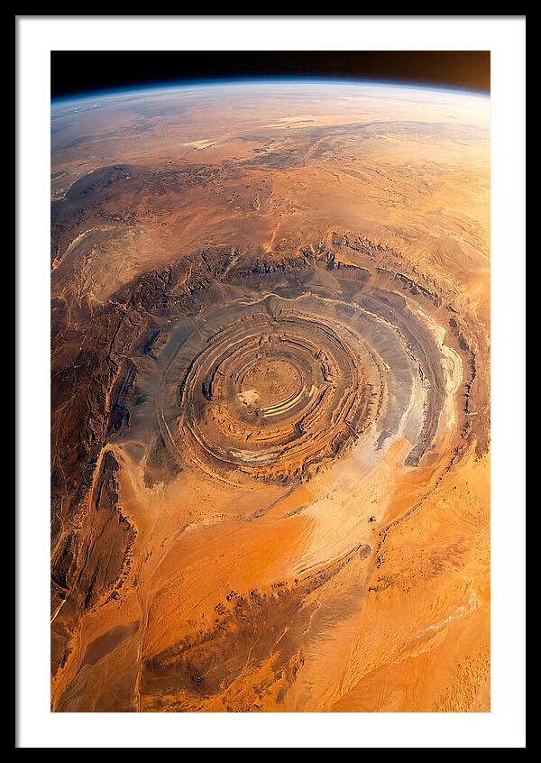 Richat Structure From Above