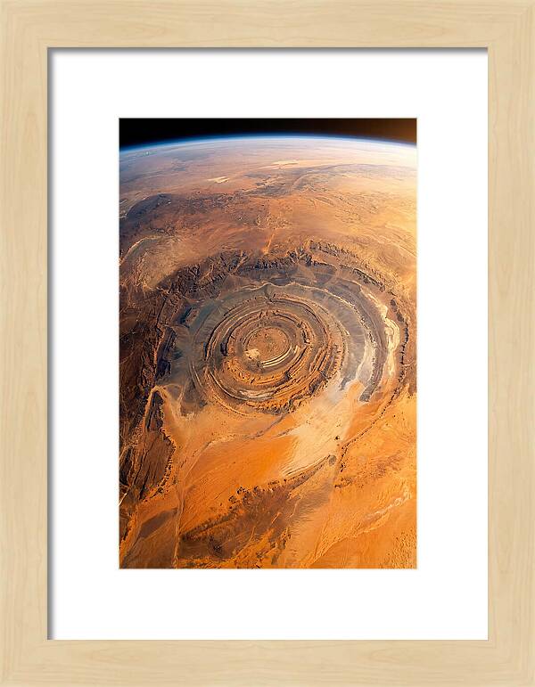 Richat Structure From Above
