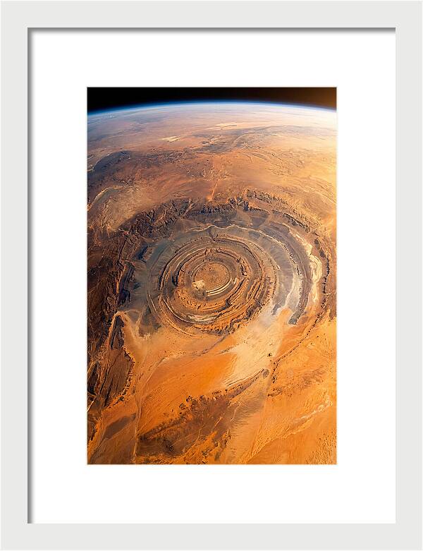 Richat Structure From Above