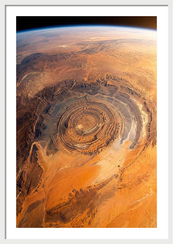 Richat Structure From Above
