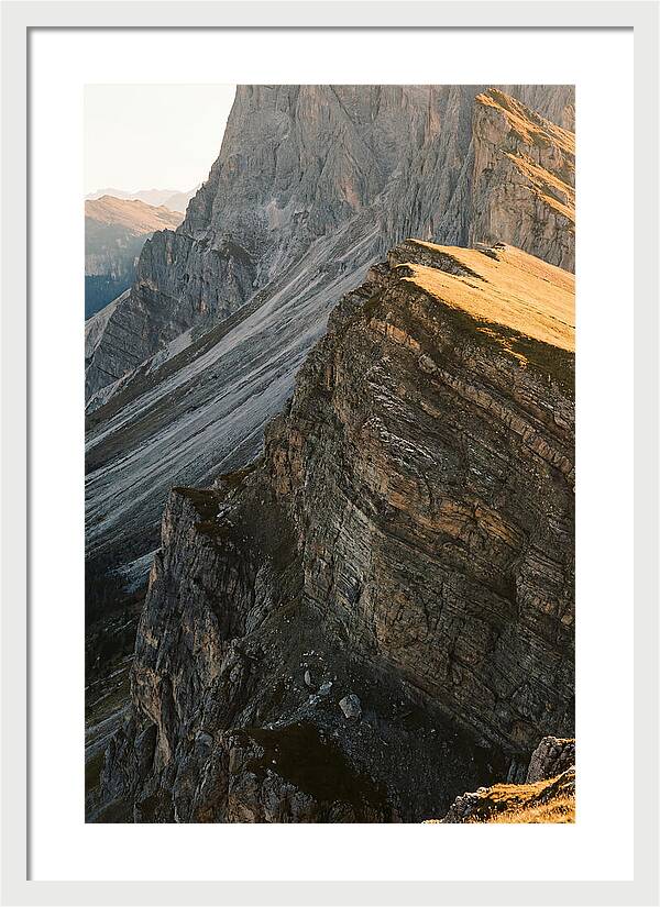 Ridge Warmth At Glacier National Park