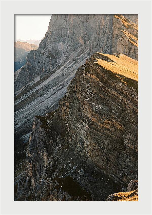 Ridge Warmth At Glacier National Park