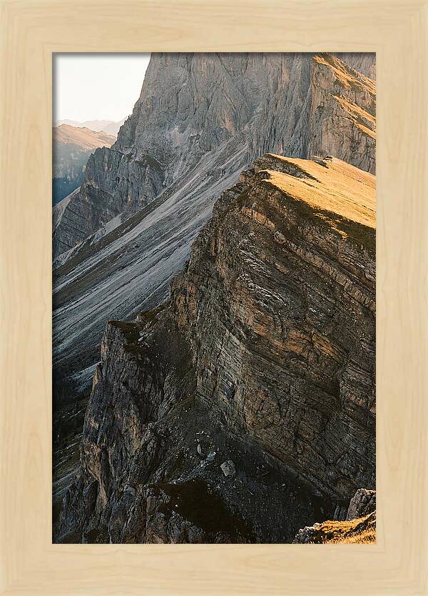 Ridge Warmth At Glacier National Park