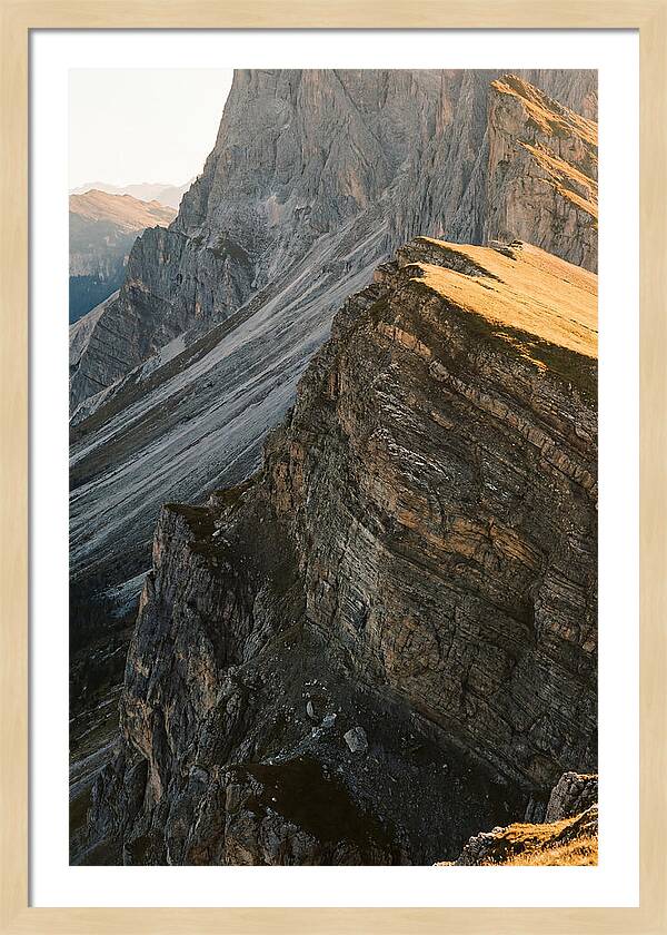 Ridge Warmth At Glacier National Park