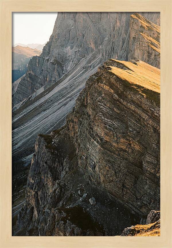 Ridge Warmth At Glacier National Park