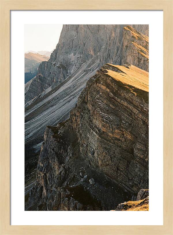 Ridge Warmth At Glacier National Park