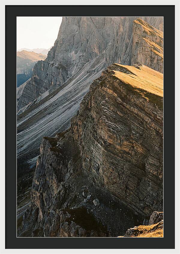 Ridge Warmth At Glacier National Park