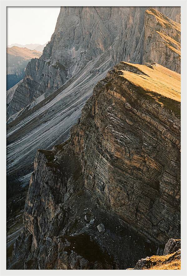 Ridge Warmth At Glacier National Park