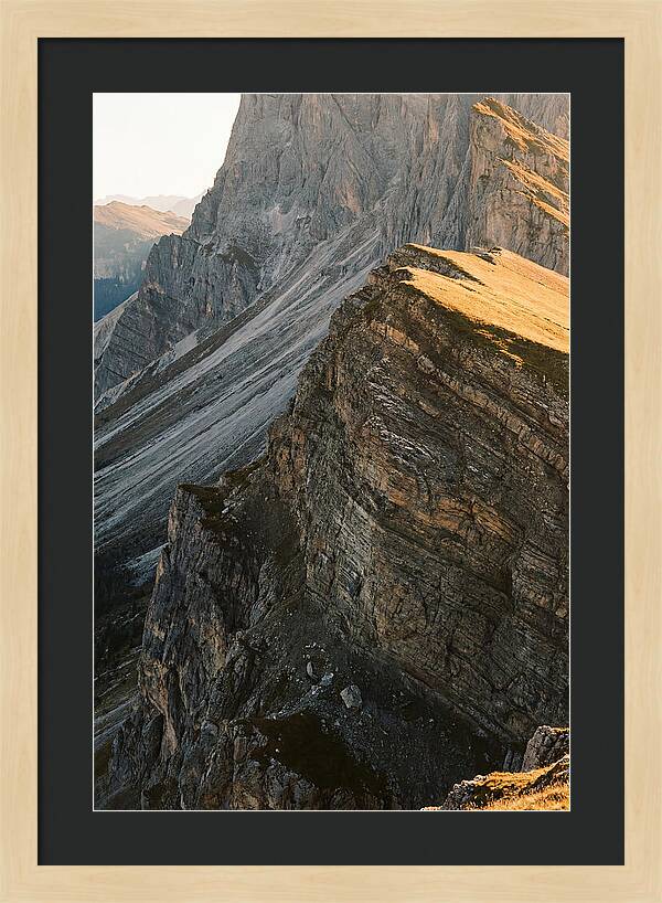 Ridge Warmth At Glacier National Park