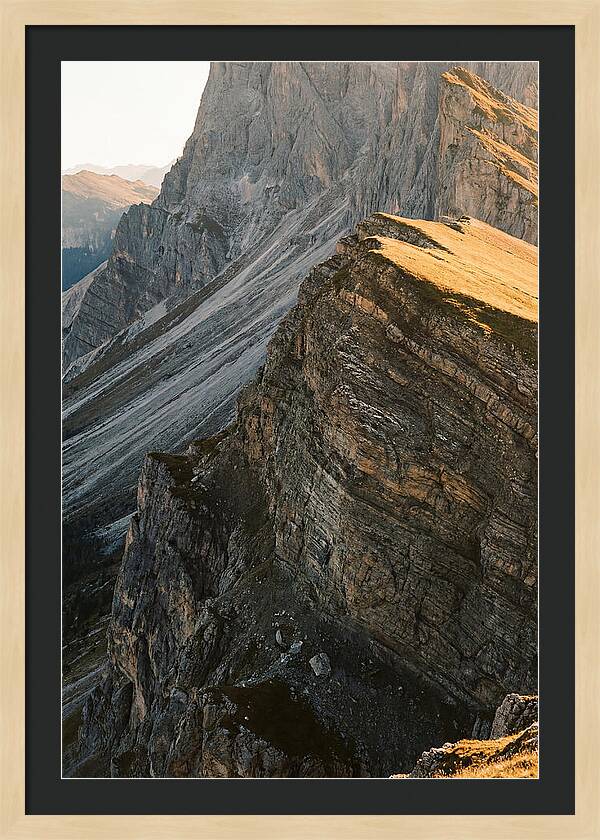 Ridge Warmth At Glacier National Park