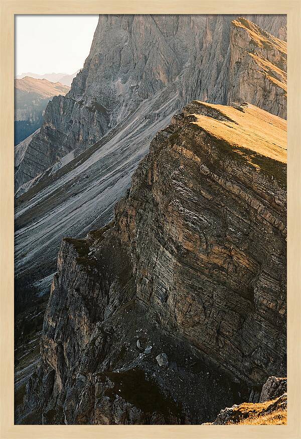 Ridge Warmth At Glacier National Park