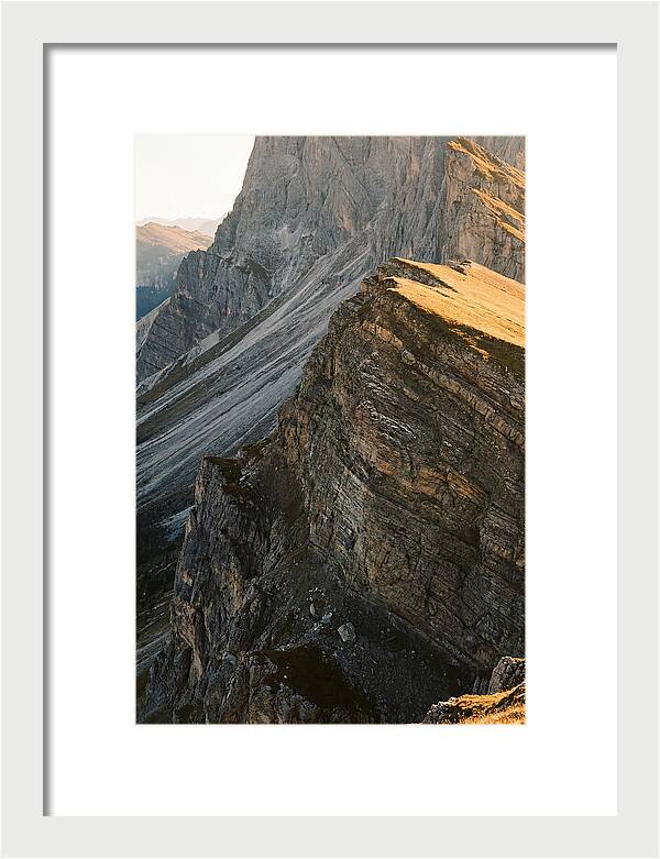 Ridge Warmth At Glacier National Park