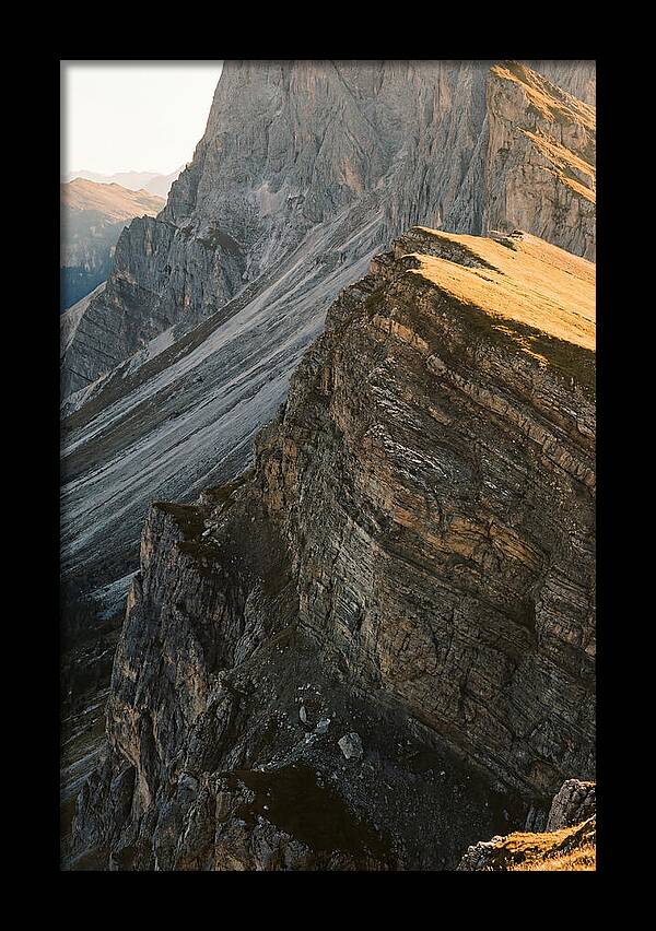 Ridge Warmth At Glacier National Park