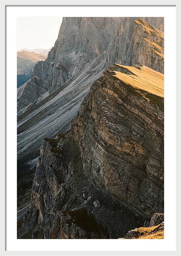 Ridge Warmth At Glacier National Park