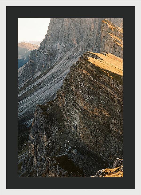 Ridge Warmth At Glacier National Park