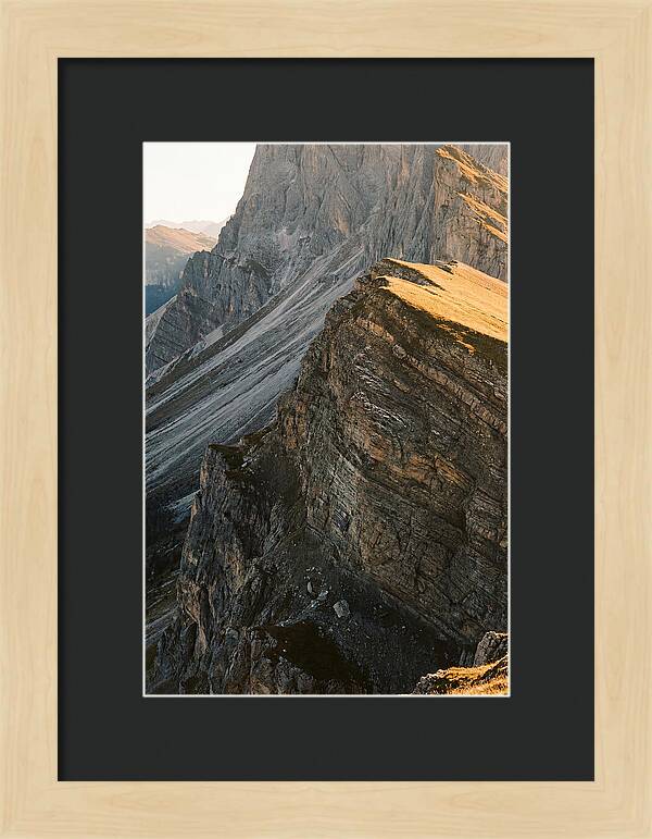 Ridge Warmth At Glacier National Park